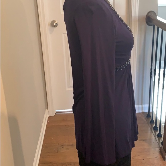 Boston Proper Embellished Blouse - Picture 5 of 9